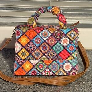 Colorful Patterned Women's Bag- Made in Mexico